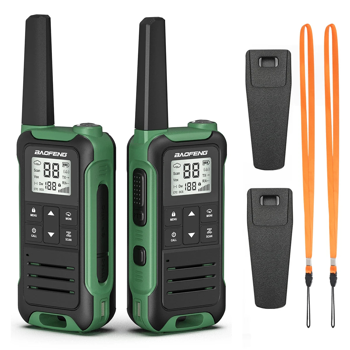 Baofeng F22 Walkie Talkie Twin Pack – Long Range PMR/FRS Two-Way Radios