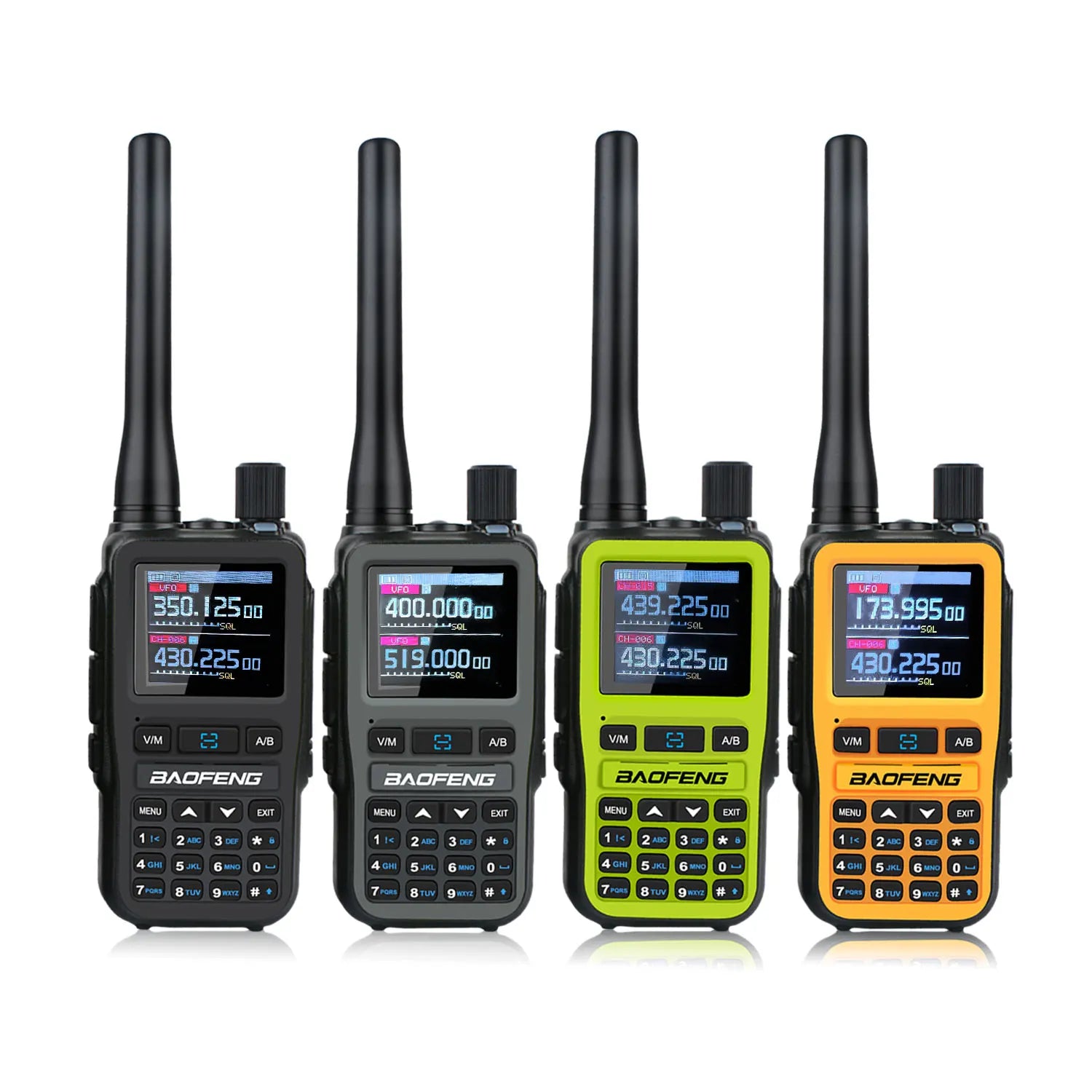 Baofeng UV-5R MINI Dual Band Walkie Talkie Twin Pack – 2 Radios Included