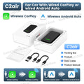 CarlinKit 5.0 C2Air Wireless CarPlay & Android Auto Adapter