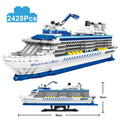 Cruise Liner Building Block Set – 2,428 Piece Mini Model