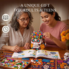 959PCS Day of the Dead Skull Building Set
