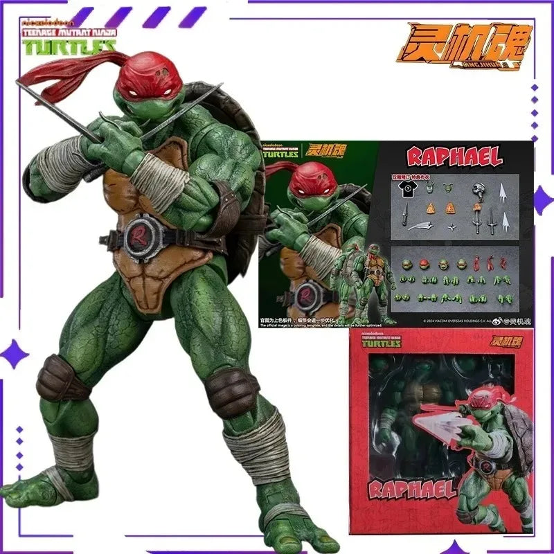 Lingjihun Teenage Mutant Ninja Turtles Premium Collectible Figure Collection