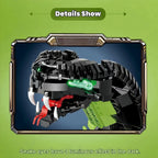 689PCS Mechanical Cobra Building Blocks – STEM Technological Snake Model