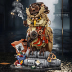 Mechanical Owl Detective Building Block Set – 1,286 Pieces