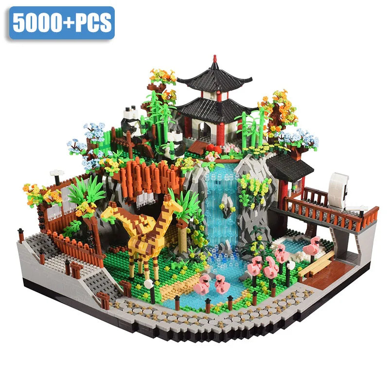 4800PCS / 5000PCS Animal Zoo MICRO Building Blocks – Connecting Animal Park Sets