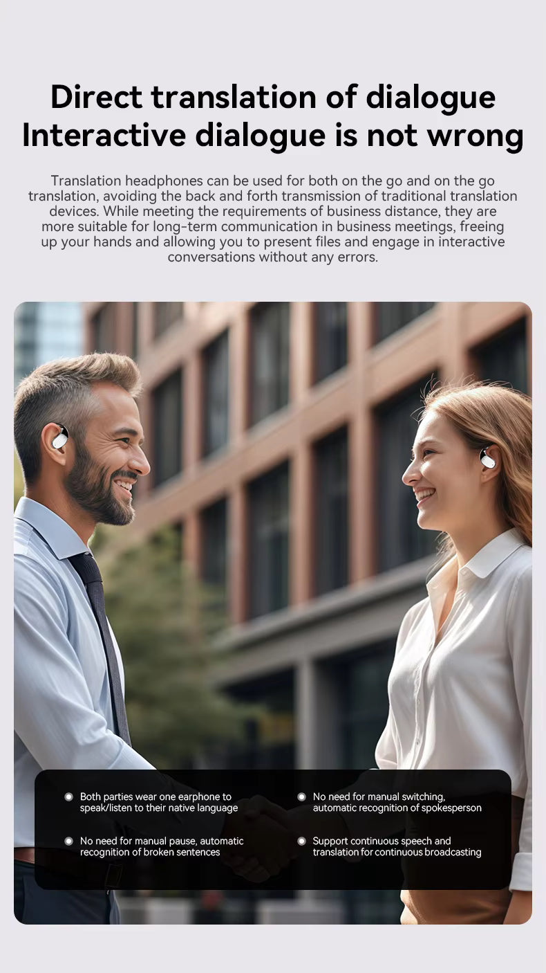 3-in-1 AI Translator Earbuds – Speak the World Without Limits