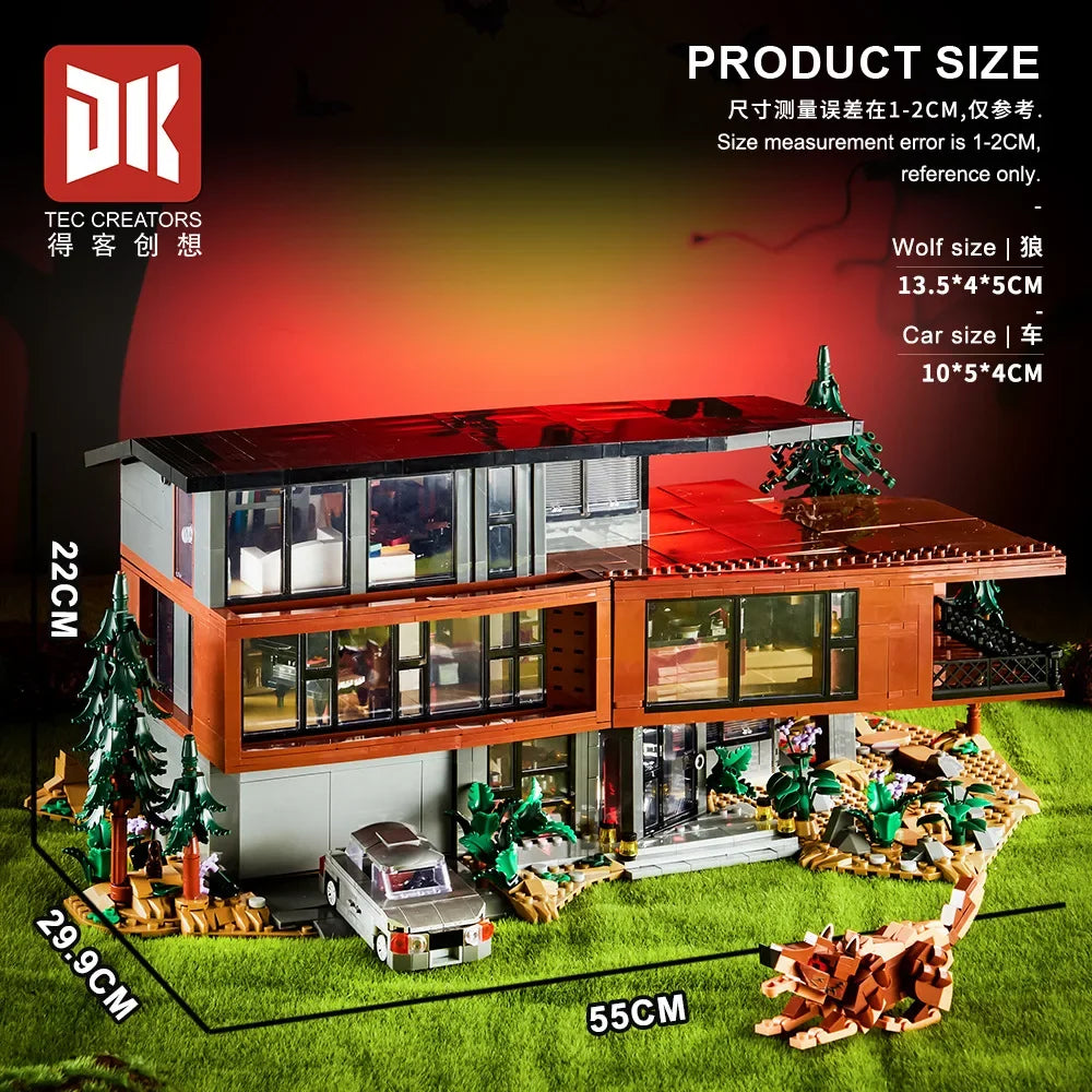2,813PCS Mystic Vampire House Building Set