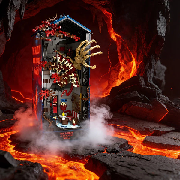 Vecna Upside Down LED Book Nook