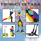 215PCS Kevin Bird & Balloon House Building Blocks – Cartoon Display Model