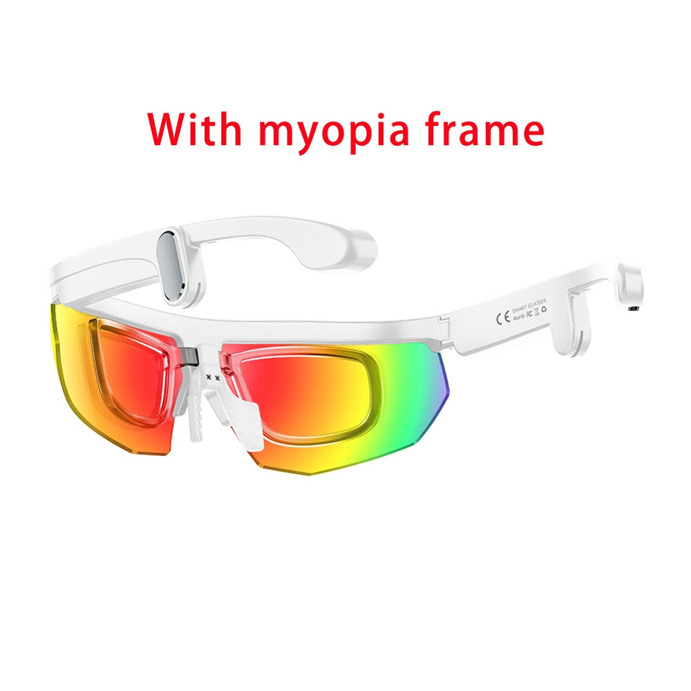 8MP AI Sports Smart Glasses