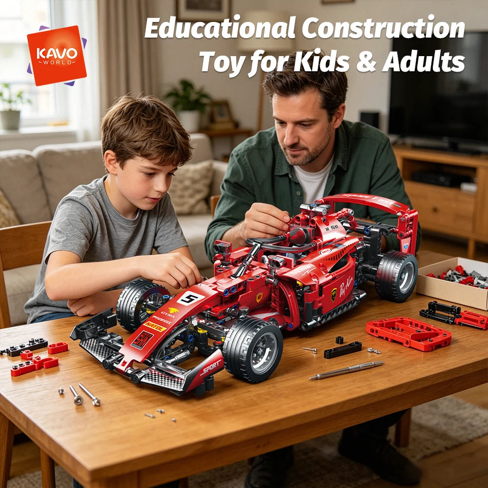 RC Race Car Building Block Collection – High-Speed Performance Models
