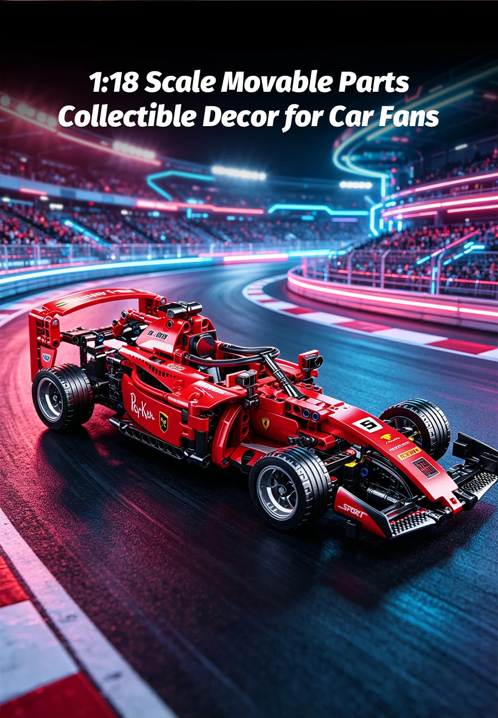 RC Race Car Building Block Collection – High-Speed Performance Models