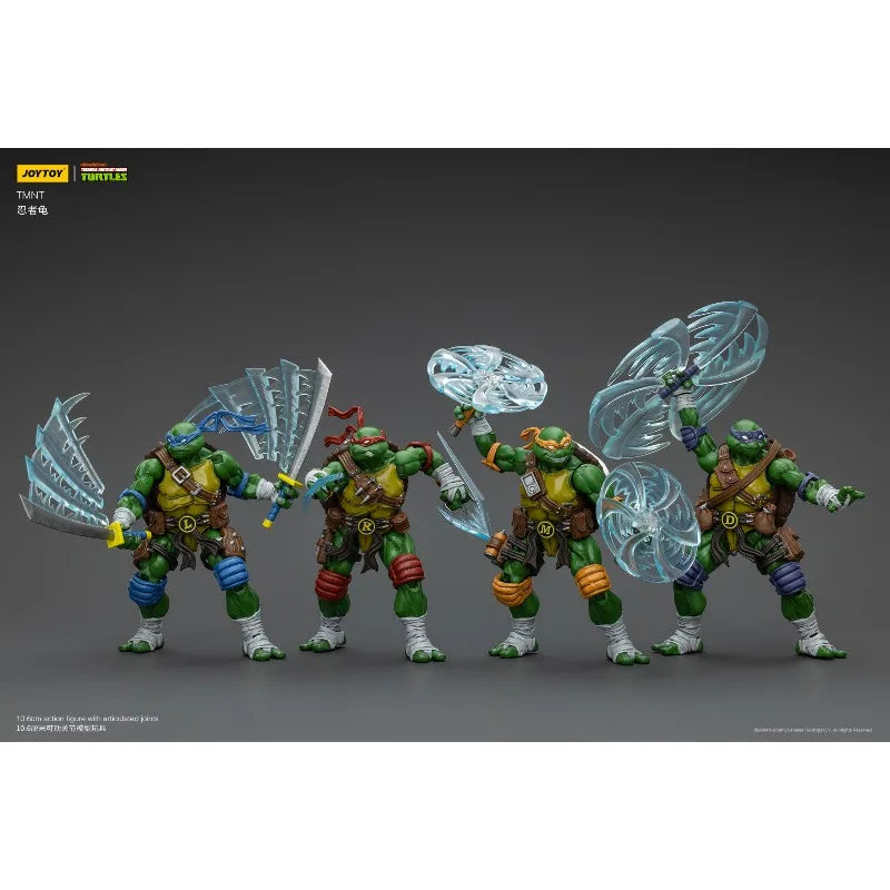 JOYTOY Teenage Mutant Ninja Turtles Action Figure Collection – 1:12 Scale