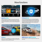 4K WiFi Dash Cam with Sony Sensor