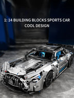 1:14 Scale Technical Racing Car Building Block Set – 1,310 Pieces