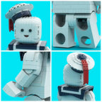 830PCS Stay Puft Marshmallow Man Building Set