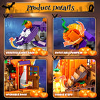 Halloween Horror Building Block Collection – Spooky MOC Display Sets