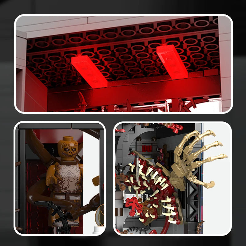 Vecna Upside Down LED Book Nook