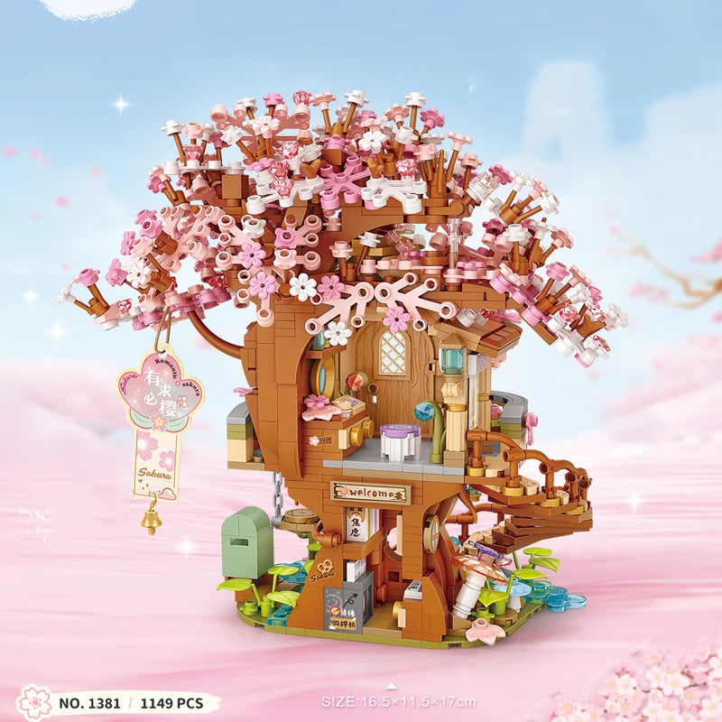 Japanese Street Shop Micro Building Blocks