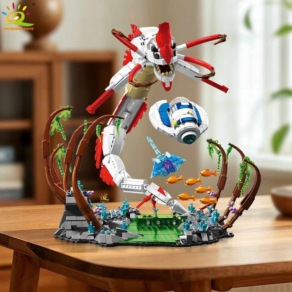 1,355PCS Deep Sea Death Monster Building Set