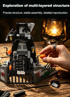 Nightmare-Inspired Haunted Mansion Building Block Collection – 581 Pieces
