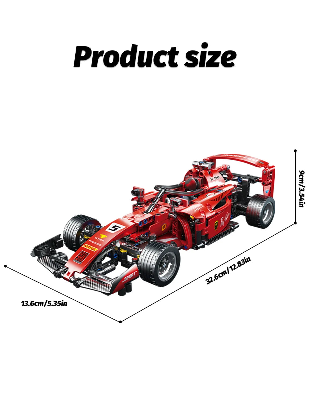 RC Race Car Building Block Collection – High-Speed Performance Models