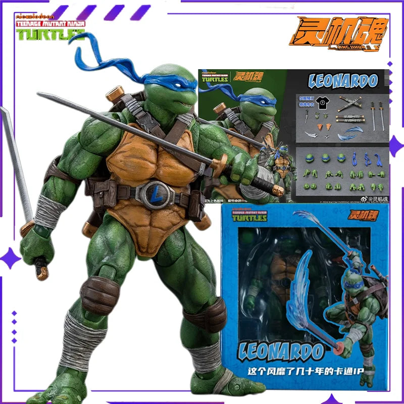 Lingjihun Teenage Mutant Ninja Turtles Premium Collectible Figure Collection