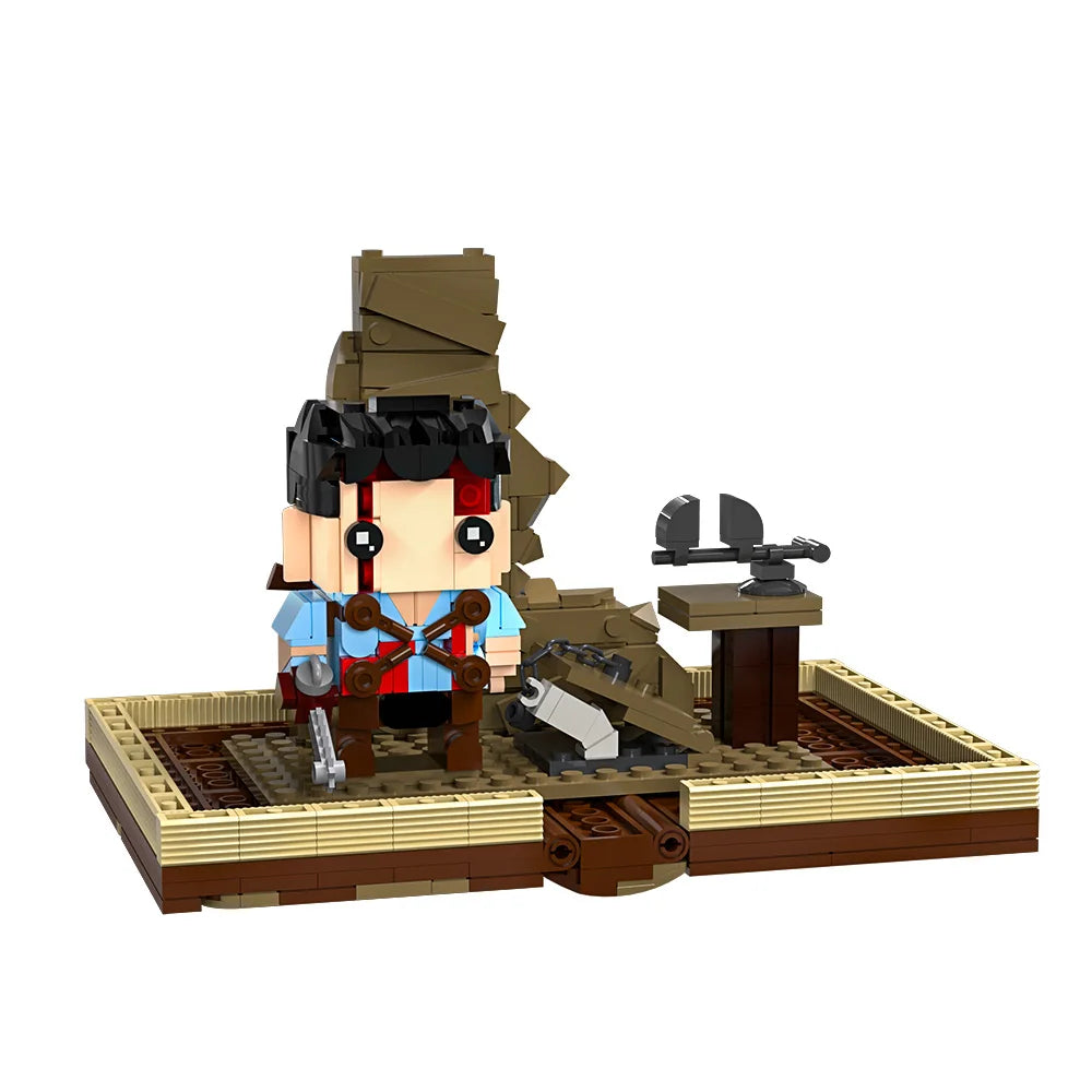 600PCS Evil Dead Necronomicon Building Set