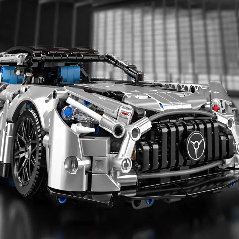 1:14 Scale Technical Racing Car Building Block Set – 1,310 Pieces