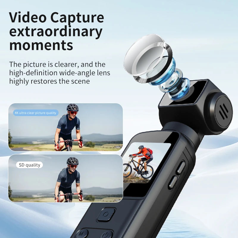Mini 4K Handheld Digital Video Camera