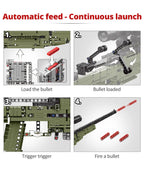 ZKZC Military Building Block Collection – 4 Tactical Model Kits