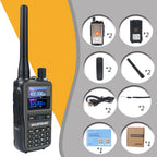 Baofeng UV-5R MINI Dual Band Walkie Talkie Twin Pack – 2 Radios Included