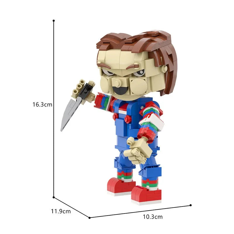 Chucky &amp; Tiffany Horror Building Sets