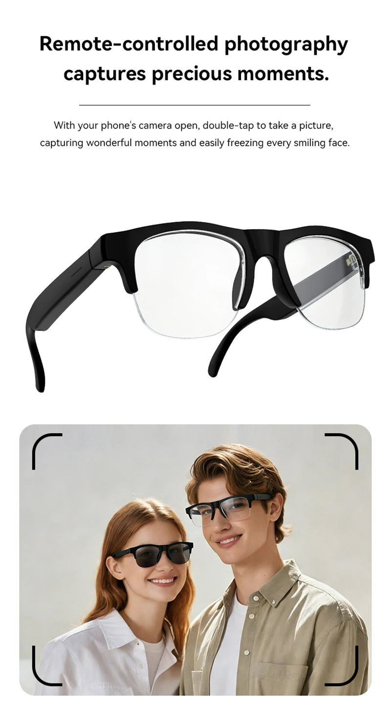 Lenovo D12 AI Smart Glasses – AI Translation & HD Camera