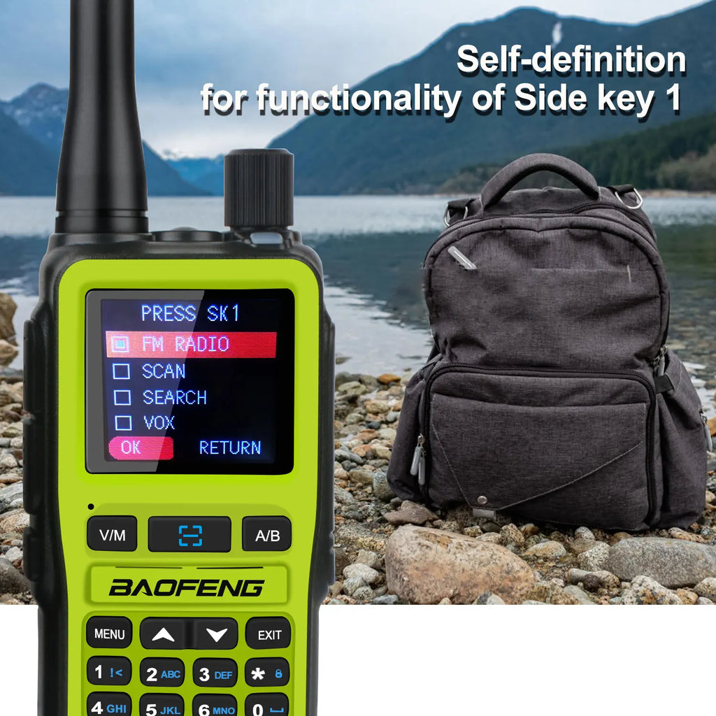 Baofeng UV-5R MINI Dual Band Walkie Talkie Twin Pack – 2 Radios Included