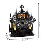 756PCS Gothic Death’s-Head Moth Building Set