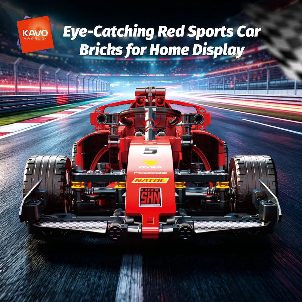 RC Race Car Building Block Collection – High-Speed Performance Models