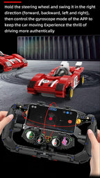 Formula Racing Steering Wheel Building Block Collection – 800+ Pieces