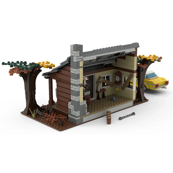 598PCS Evil Dead Cabin Building Set