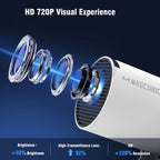 TOP SELLER - MAGCUBIC HY300 PRO Smart Mini Projector