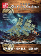 4,364 Pieces - Mould King Dutchman Ghost Pirate Ship Building Block Set