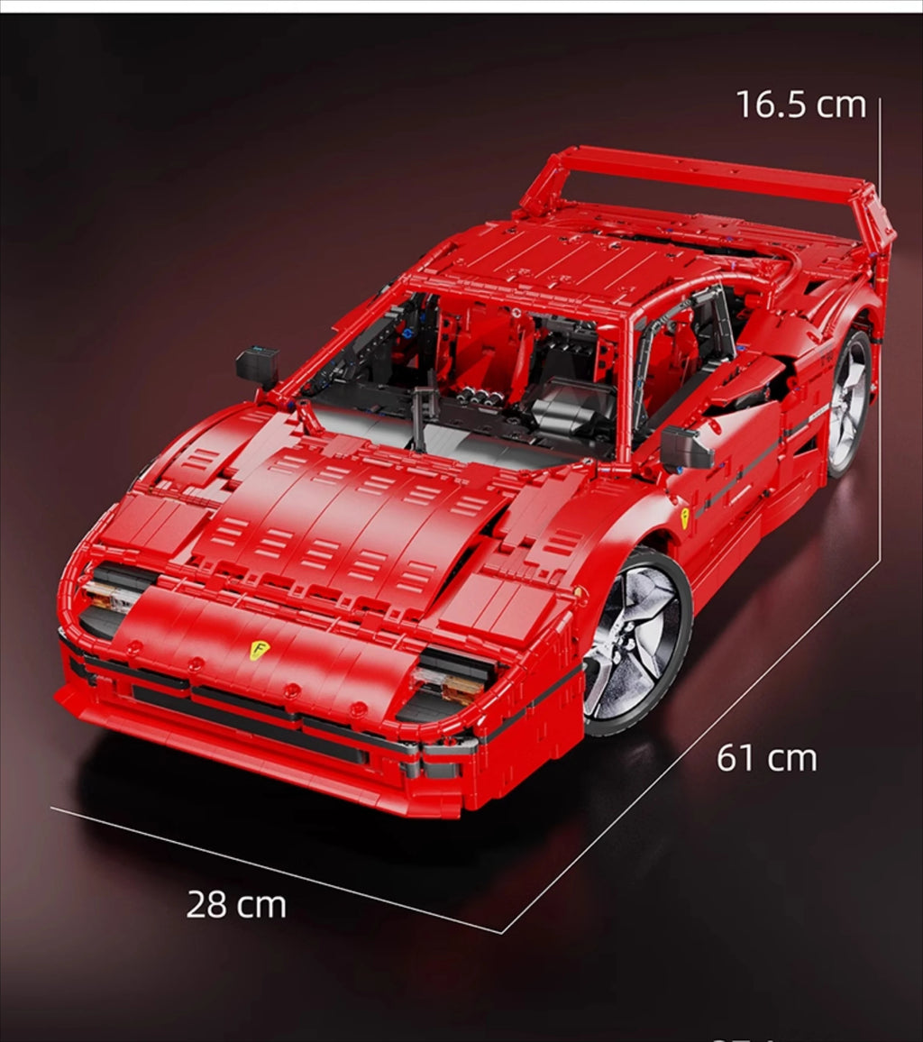 F40 Supercar Building Block Set – 4,026 Pieces
