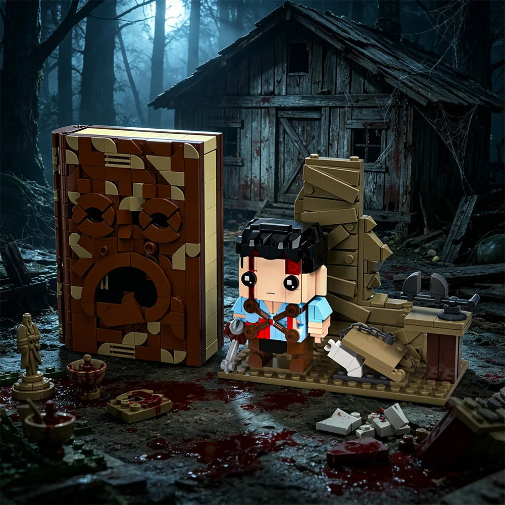 600PCS Evil Dead Necronomicon Building Set