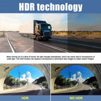 4-Camera 360° Dash Cam – Front, Rear & Side