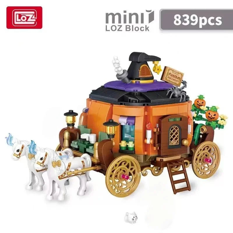 Halloween Horror Building Block Collection – Spooky MOC Display Sets