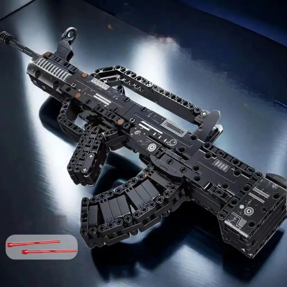 Classic Bolt-Action Rifle Building Block Collection – Military Model Kits
