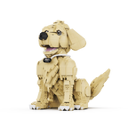 1754PCS Golden Retriever Building Blocks – Dog Display Model