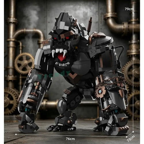 1,414 Pieces - Giant King Kong Mecha Building Block Set