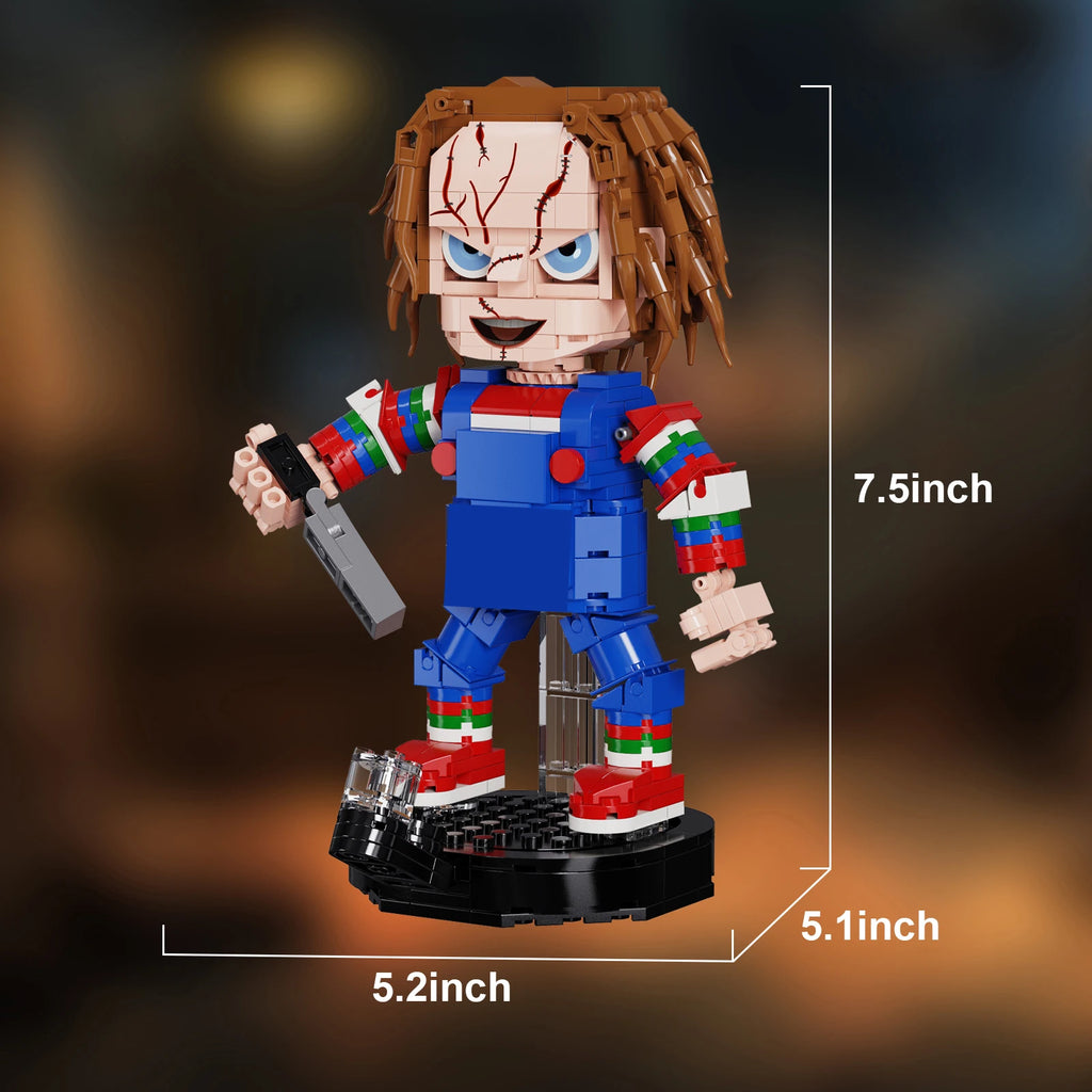 494PCS Horror Doll Building Set