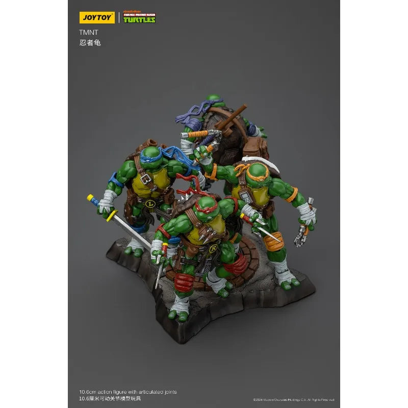 JOYTOY Teenage Mutant Ninja Turtles Action Figure Collection – 1:12 Scale